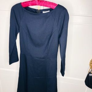 Navy blue dress that is classy like Jackie O style